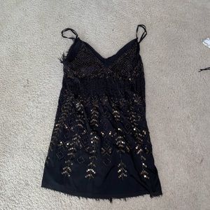 Free people black party dress